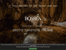 Tablet Screenshot of grottadibossea.com